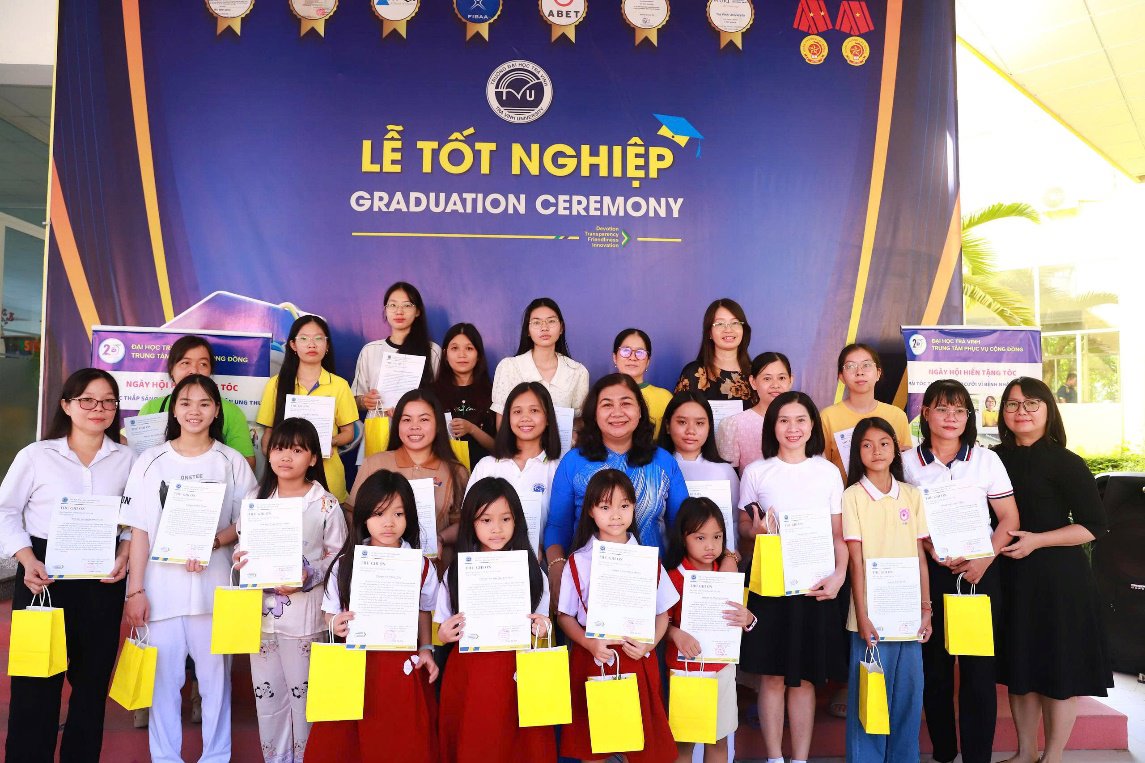 Tiếp nối hành trình yêu thương: Chương trình Hiến tóc năm 2026 tại Đại học Trà Vinh