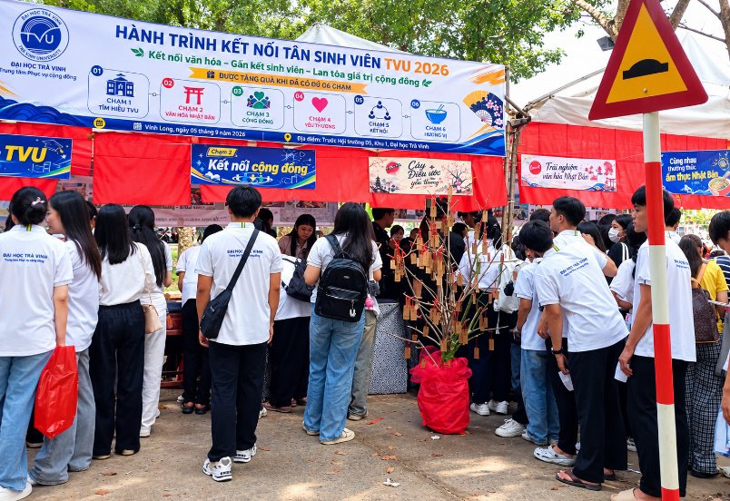 Hành trình Kết nối Tân sinh viên TVU 2026: Kết nối văn hóa – Gắn kết sinh viên – Lan tỏa giá trị cộng đồng